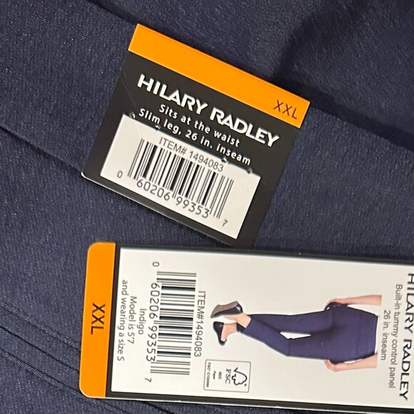 XXL Hilary Radley-Pull on Pants (NWT) - Picture 7 of 10
